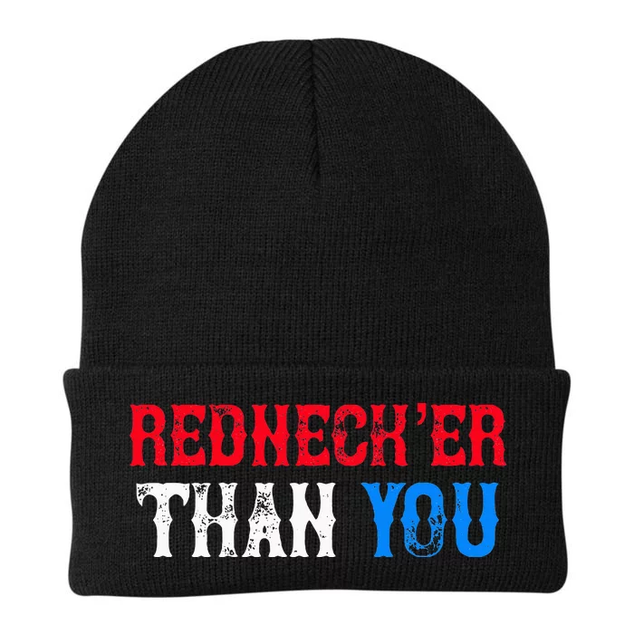 Funny Redneck Than You Knit Cap Winter Beanie