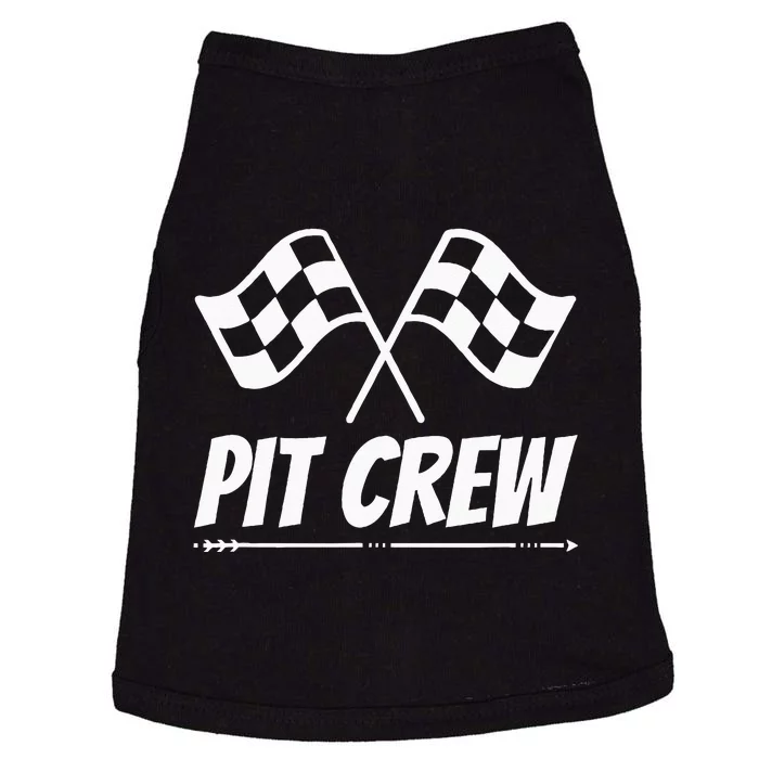 Funny Race Track Pit Crew Racing Mechanic Car Parties Doggie Tank