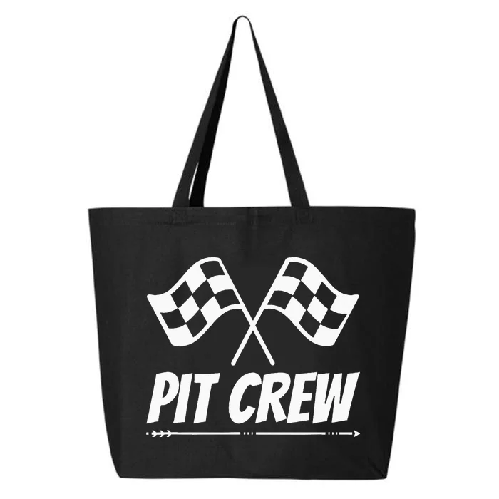 Funny Race Track Pit Crew Racing Mechanic Car Parties 25L Jumbo Tote