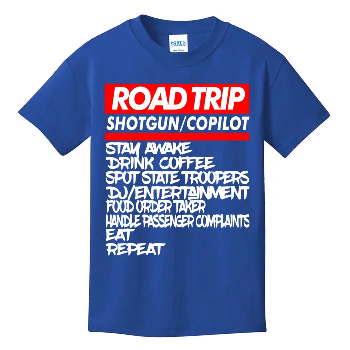 Family Road Trip Meaningful Gift Funny Vacation Summer Outdoors Funny Gift Kids T-Shirt