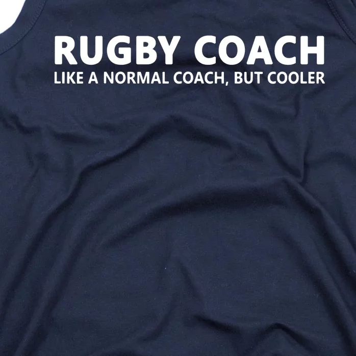 Funny Rugby Trainer Definition Rugby Coach Tank Top