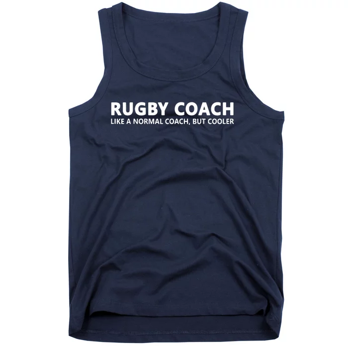 Funny Rugby Trainer Definition Rugby Coach Tank Top