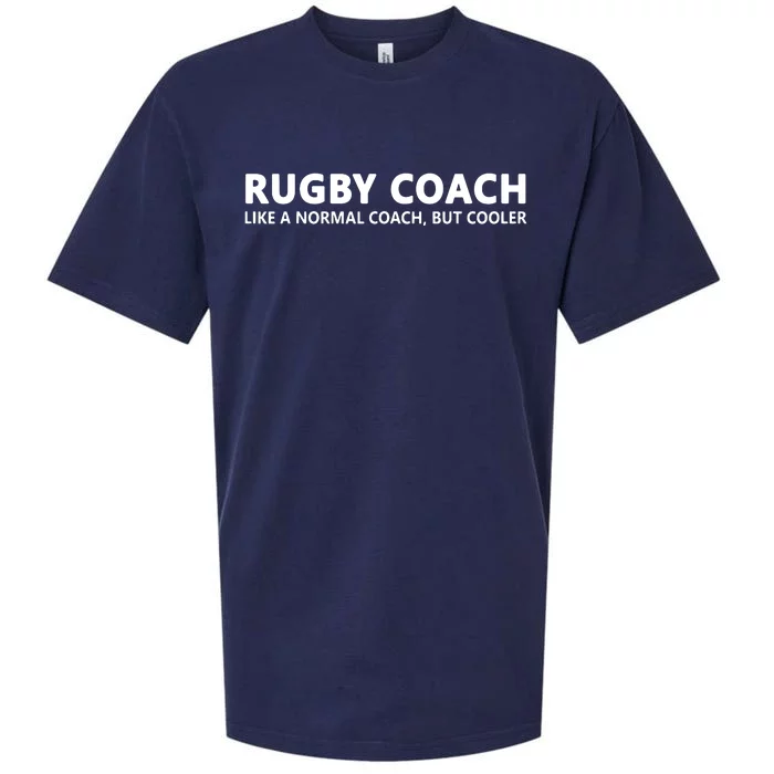 Funny Rugby Trainer Definition Rugby Coach Sueded Cloud Jersey T-Shirt