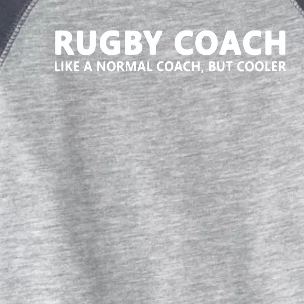 Funny Rugby Trainer Definition Rugby Coach Toddler Fine Jersey T-Shirt