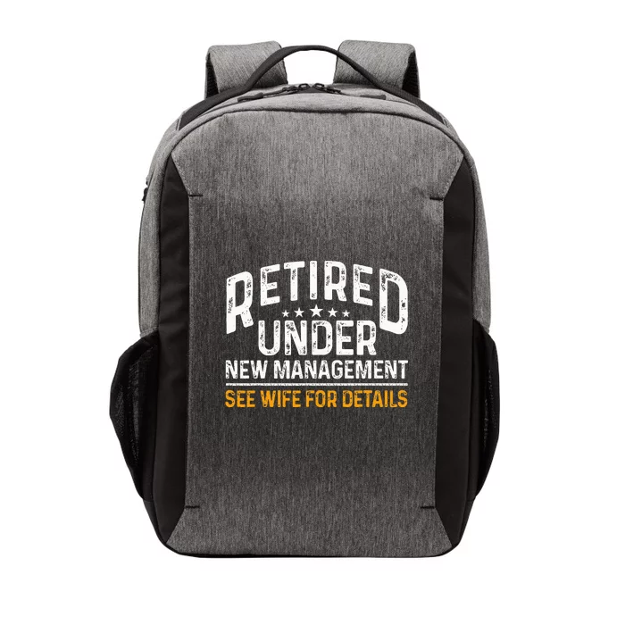 Funny Reitret Under New Managet Retiring Retired Vector Backpack