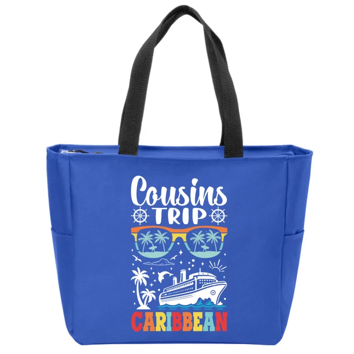 Family Reunion Vibes Cousin Camp Making Memories Gift Zip Tote Bag