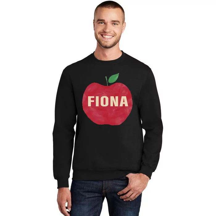 Fiona Retro Vintage Apple Tall Sweatshirt