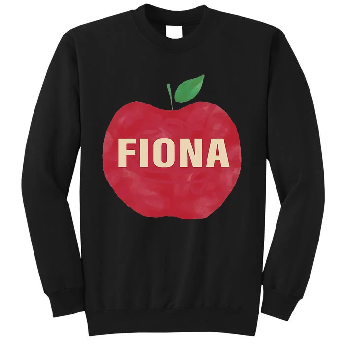 Fiona Retro Vintage Apple Tall Sweatshirt