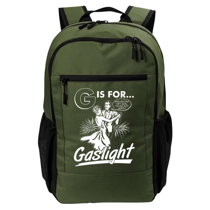 Funny Retro Vintage G Is For Gaslight Daily Commute Backpack