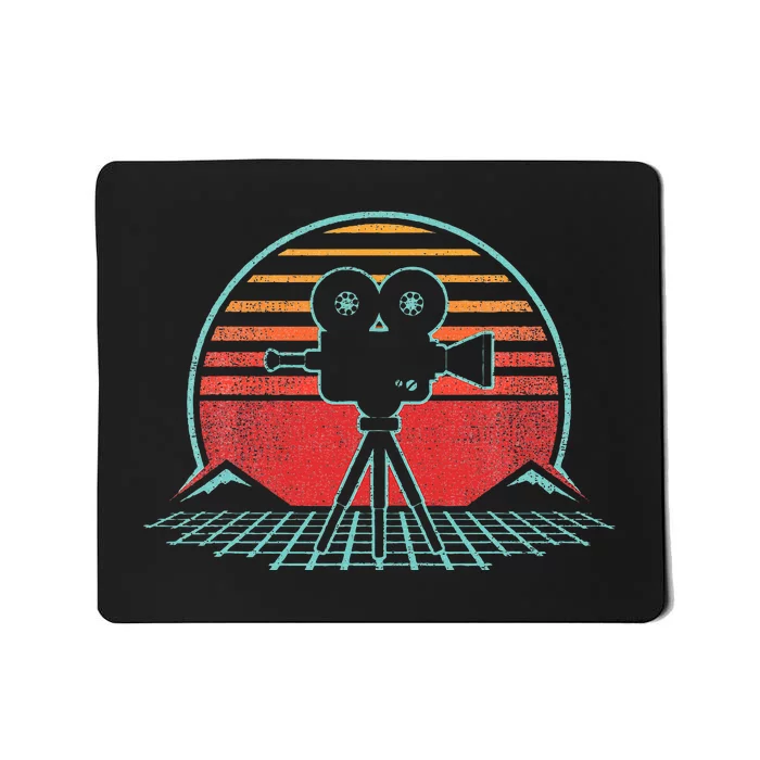 Filmmaking Retro Vintage 80s Style Mousepad