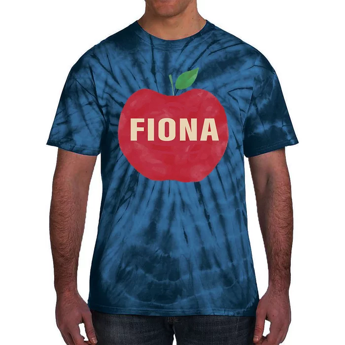 Fiona Retro Vintage Apple Tie-Dye T-Shirt