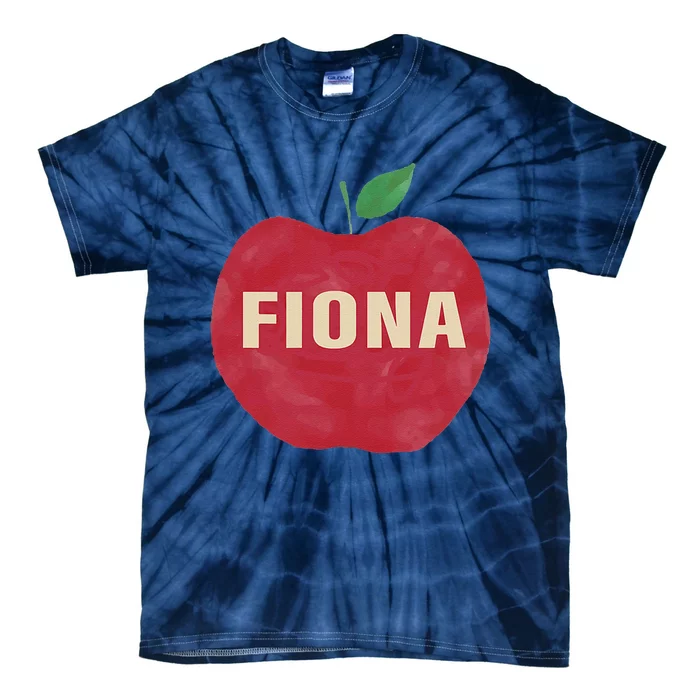 Fiona Retro Vintage Apple Tie-Dye T-Shirt