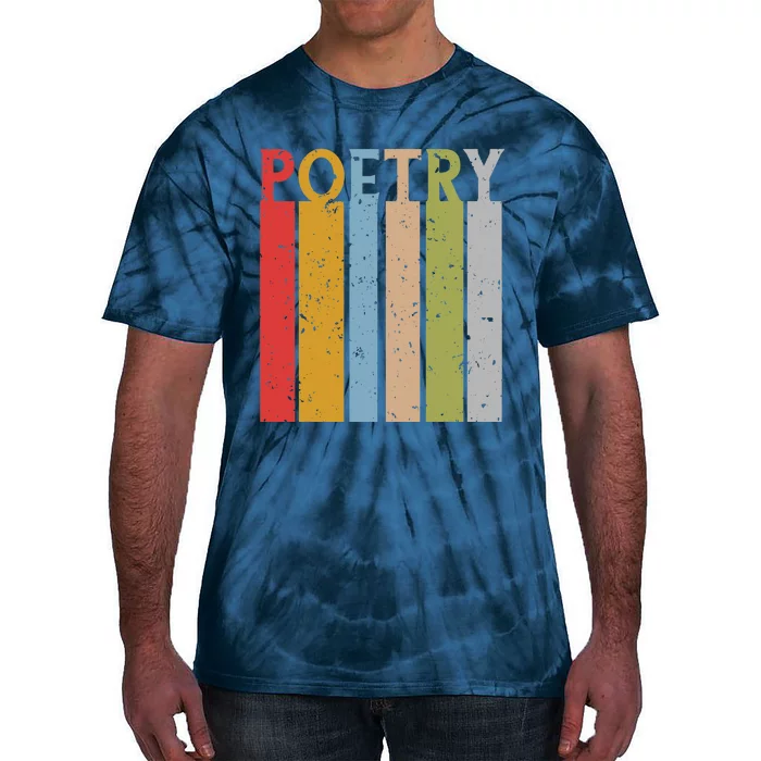 Funny Retro Vintage Poetry Tie-Dye T-Shirt