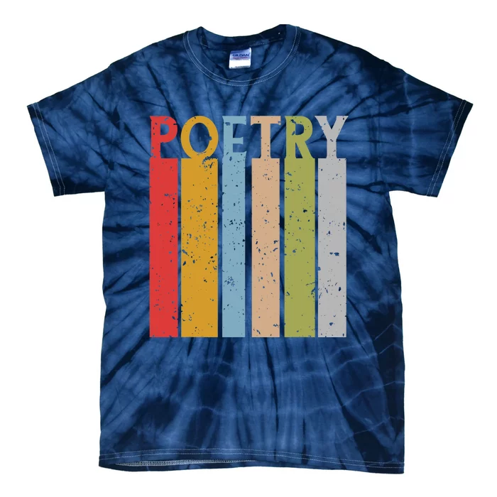 Funny Retro Vintage Poetry Tie-Dye T-Shirt