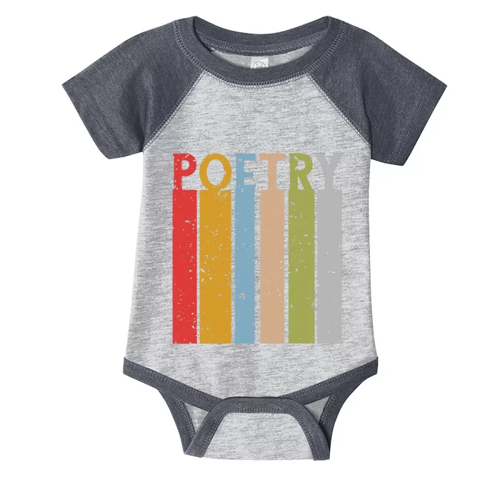 Funny Retro Vintage Poetry Infant Baby Jersey Bodysuit