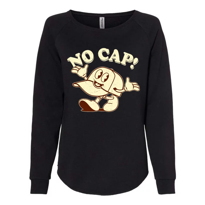 Funny Retro Vintage Cartoon No Cap Womens California Wash Sweatshirt