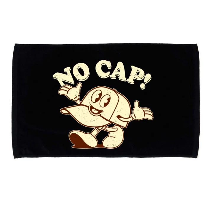 Funny Retro Vintage Cartoon No Cap Microfiber Hand Towel