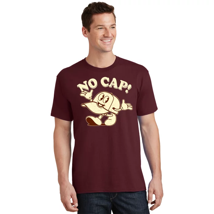 Funny Retro Vintage Cartoon No Cap T-Shirt