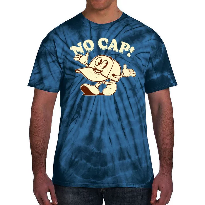 Funny Retro Vintage Cartoon No Cap Tie-Dye T-Shirt