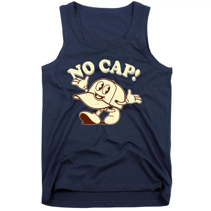 Funny Retro Vintage Cartoon No Cap Tank Top