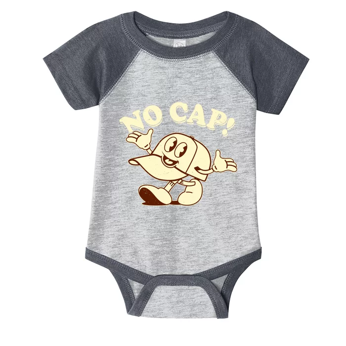 Funny Retro Vintage Cartoon No Cap Infant Baby Jersey Bodysuit