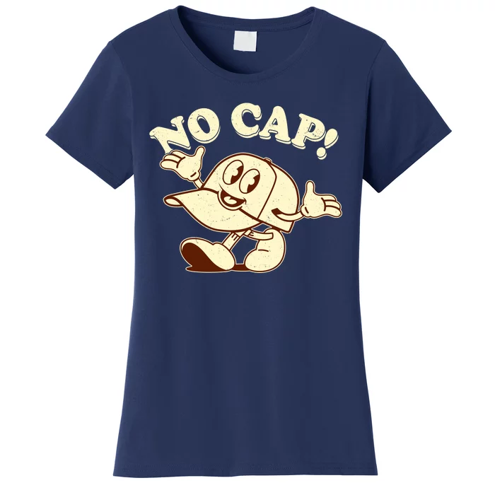 Funny Retro Vintage Cartoon No Cap Women's T-Shirt