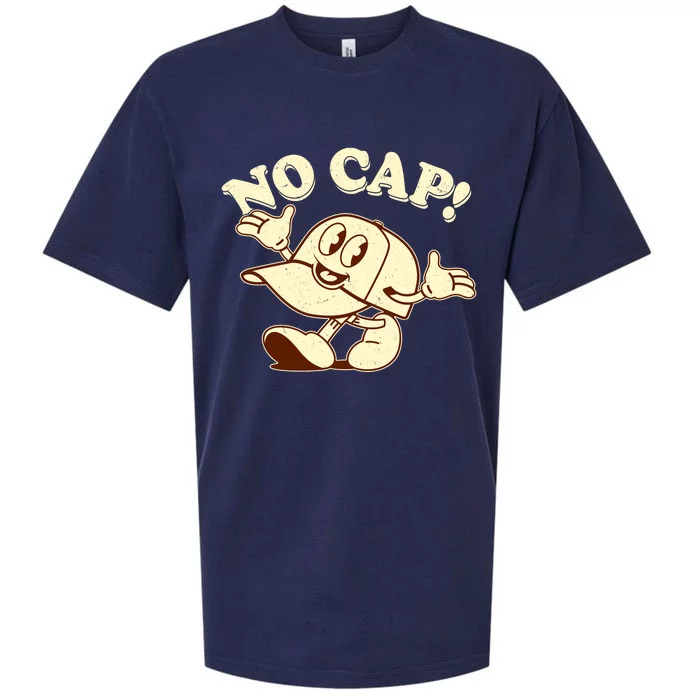 Funny Retro Vintage Cartoon No Cap Sueded Cloud Jersey T-Shirt