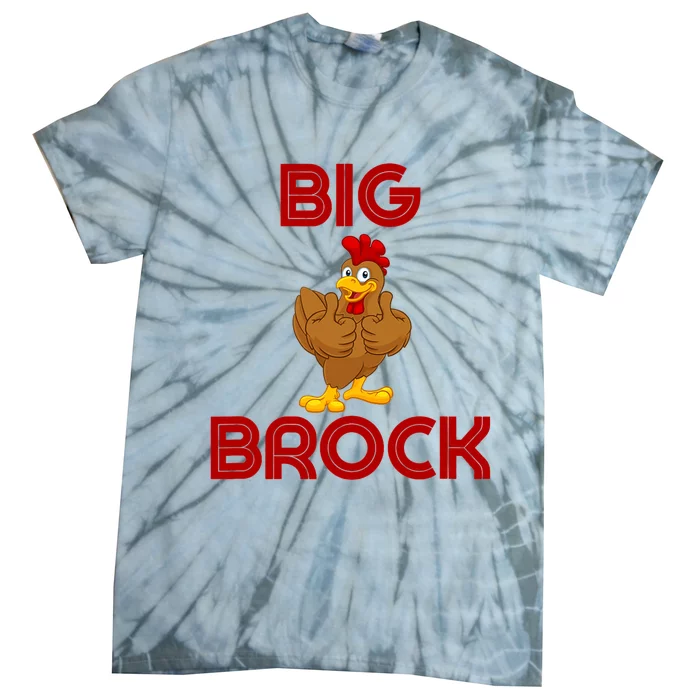 Funny Retro Vintage Big Cock Brock Humor Tie-Dye T-Shirt