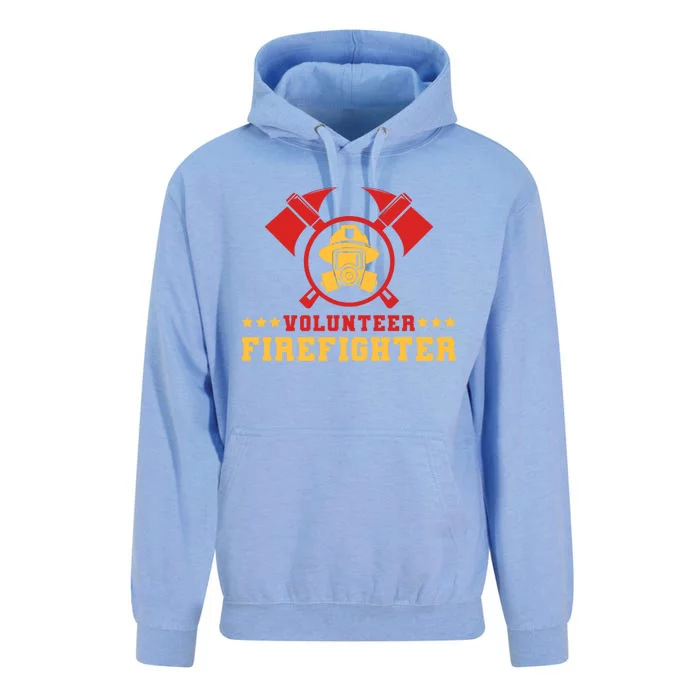 Fire Rescue Volunteer Firefighter Fire Gift Unisex Surf Hoodie