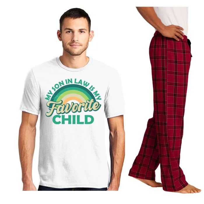 Funny Retro Vintage My Son In Law Is My Favorite Child Pajama Set