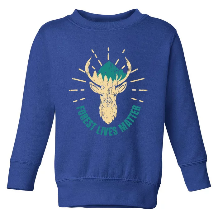 Forest Ranger Wild Life Mother Earth Cool Gift Toddler Sweatshirt