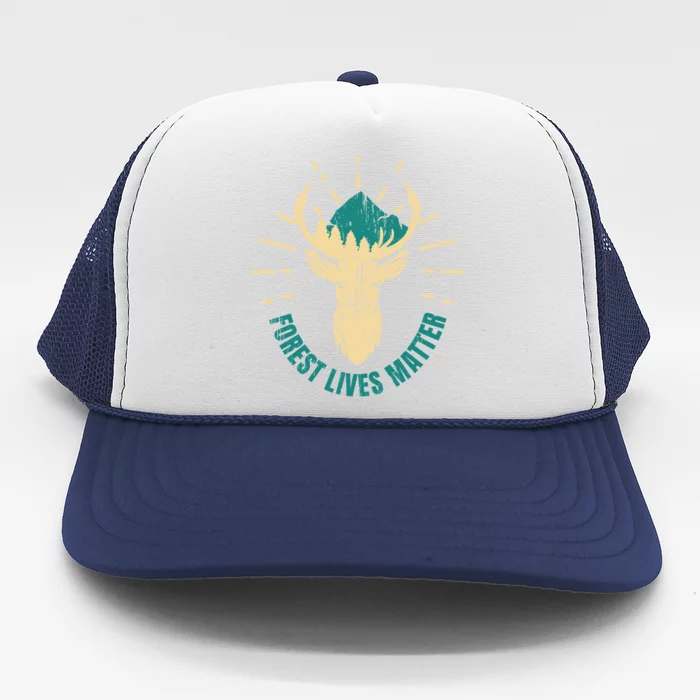 Forest Ranger Wild Life Mother Earth Cool Gift Trucker Hat