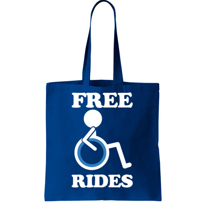 Free Rides Wheelchair Gift Tote Bag