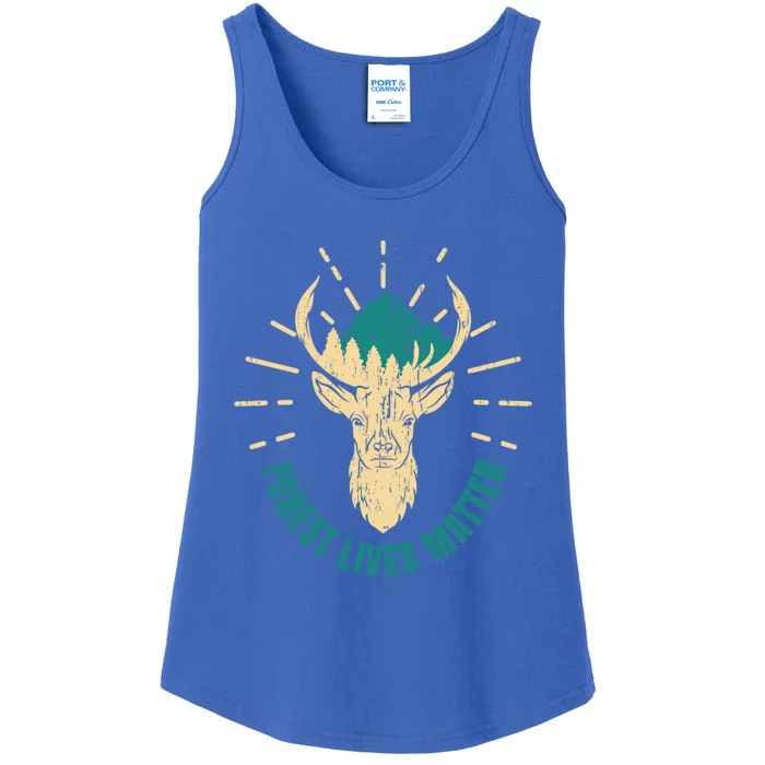 Forest Ranger Wild Life Mother Earth Cute Gift Ladies Essential Tank