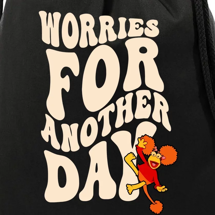 Fraggle Rock Worries For Another Day Drawstring Bag