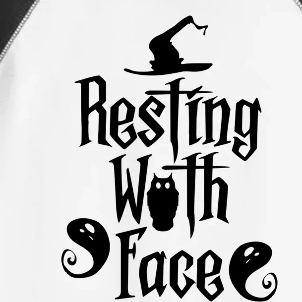 Funny Resting Witch Face Witch Halloween Gift Toddler Fine Jersey T-Shirt