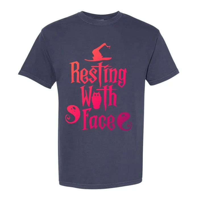 Funny Resting Witch Face Witch Halloween Gift Garment-Dyed Heavyweight T-Shirt