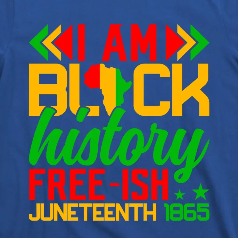 Freeish Since 1865 Junenth Independence Day Design Funny Gift T-Shirt