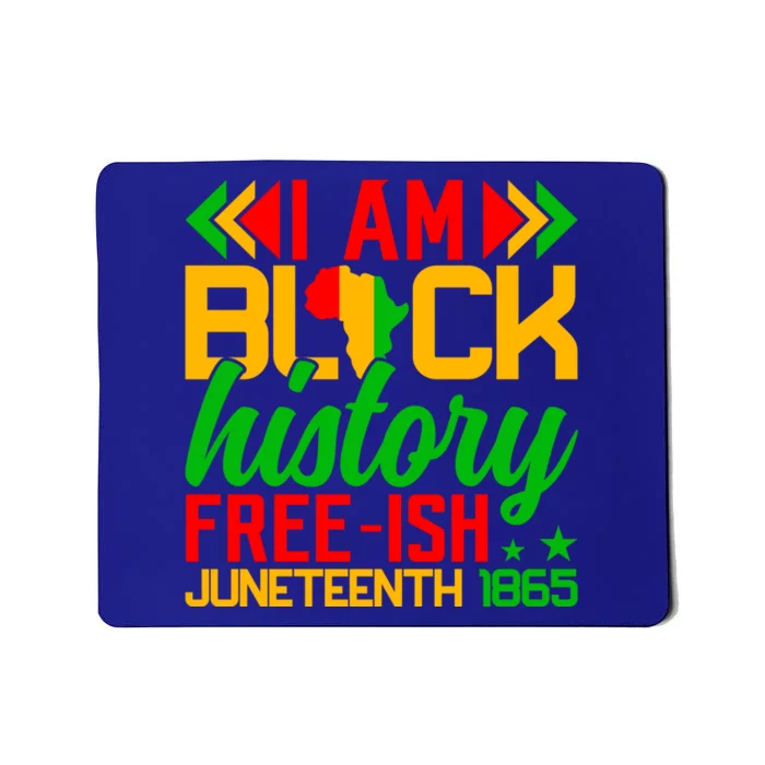 Freeish Since 1865 Junenth Independence Day Design Funny Gift Mousepad