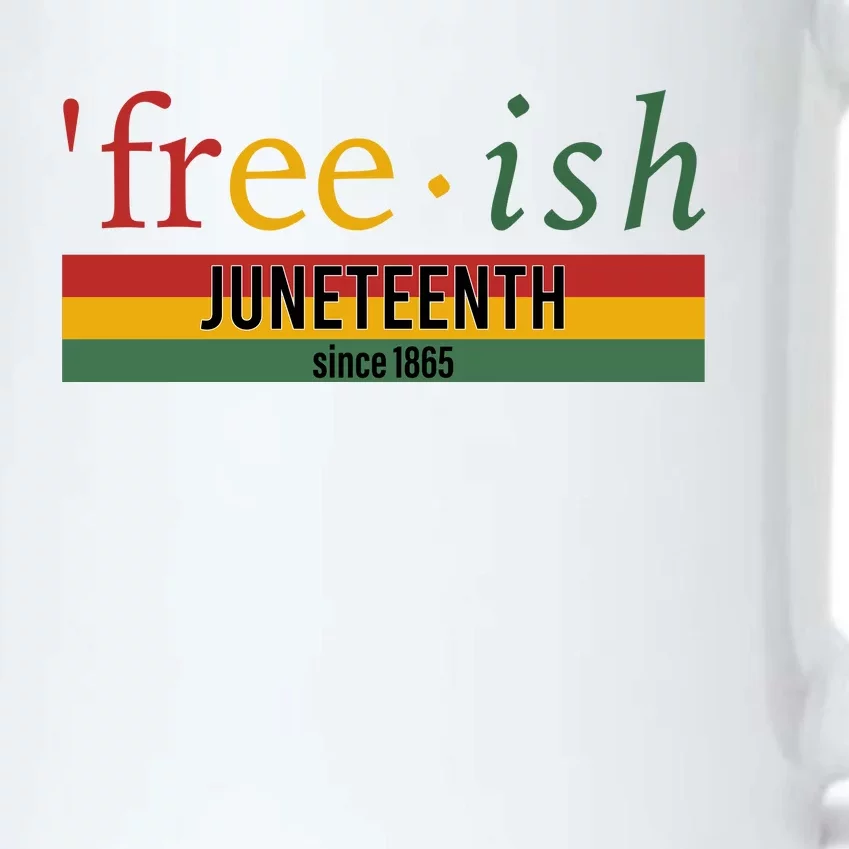 Freeish Since 1865 With Pan African Flag For Juneteenth Black Color Changing Mug