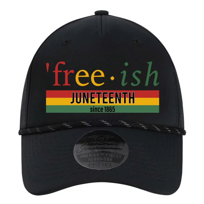 Freeish Since 1865 With Pan African Flag For Juneteenth Performance The Dyno Cap