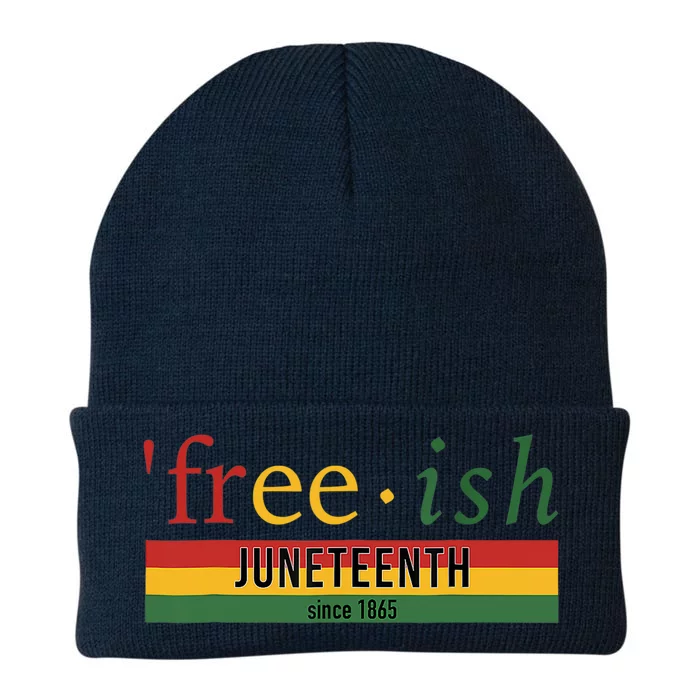 Freeish Since 1865 Juneteenth Black Freedom 1865 Knit Cap Winter Beanie