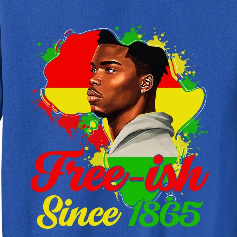 Freegiftish Since 1865 Black Juneteenth Celebrating 1865 Gift Tall Sweatshirt