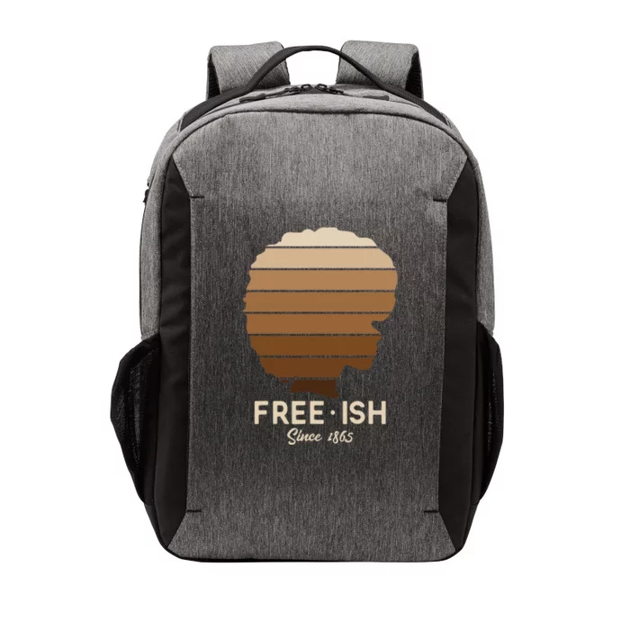 Freeish Since 1865 Melanin for African Wo Gift Vector Backpack