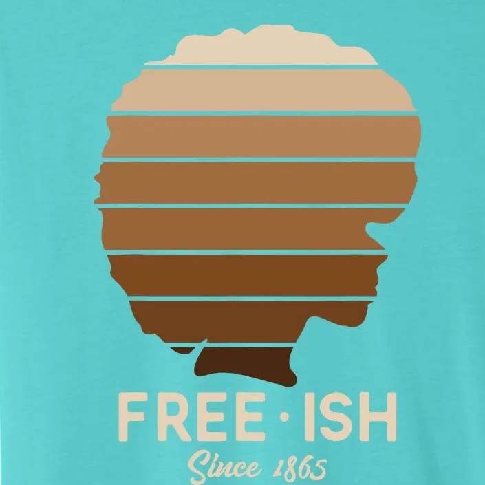 Freeish Since 1865 Melanin for African Wo Gift ChromaSoft Performance T-Shirt