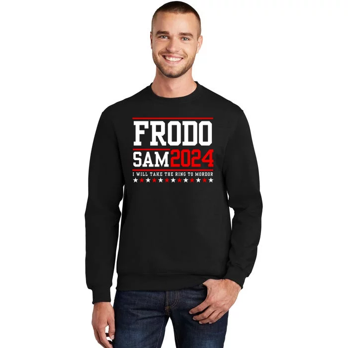 Frodo Sam 2024 I Will Take The Ring To Mordor Sweatshirt