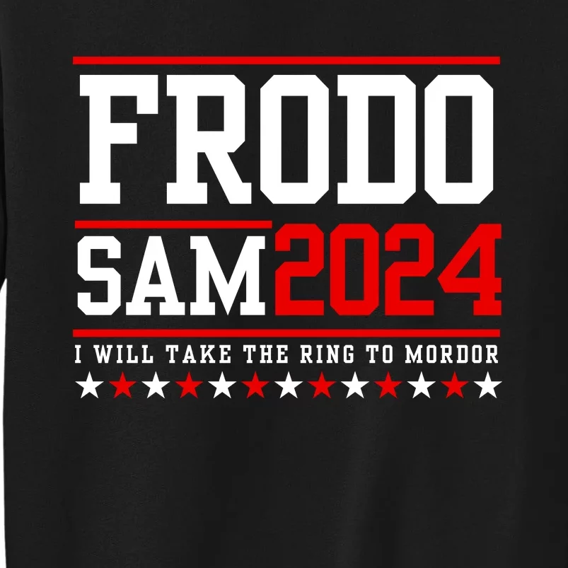 Frodo Sam 2024 I Will Take The Ring To Mordor Sweatshirt