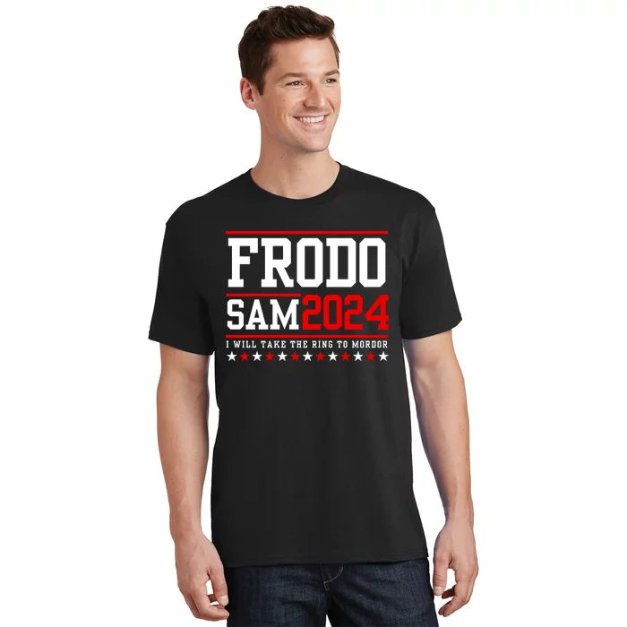 Frodo Sam 2024 I Will Take The Ring To Mordor T-Shirt