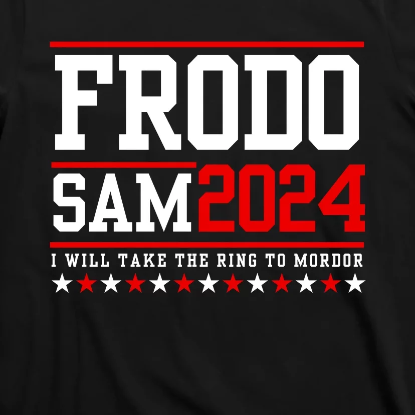 Frodo Sam 2024 I Will Take The Ring To Mordor T-Shirt