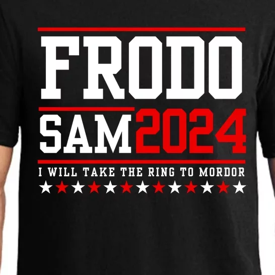 Frodo Sam 2024 I Will Take The Ring To Mordor Pajama Set